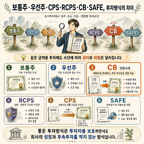 [엔젤투자 인수분해 : 초기투자의 핵심]10편-초기투자 방식의 차이