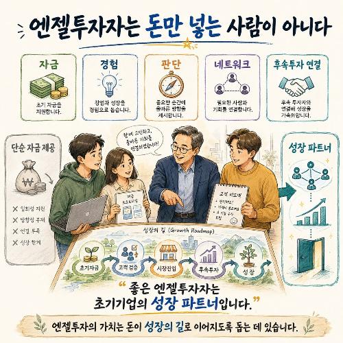 [엔젤투자 인수분해 : 초기투자의 핵심] 15편 엔젤투자자는 돈만 넣는 사람이 아니다